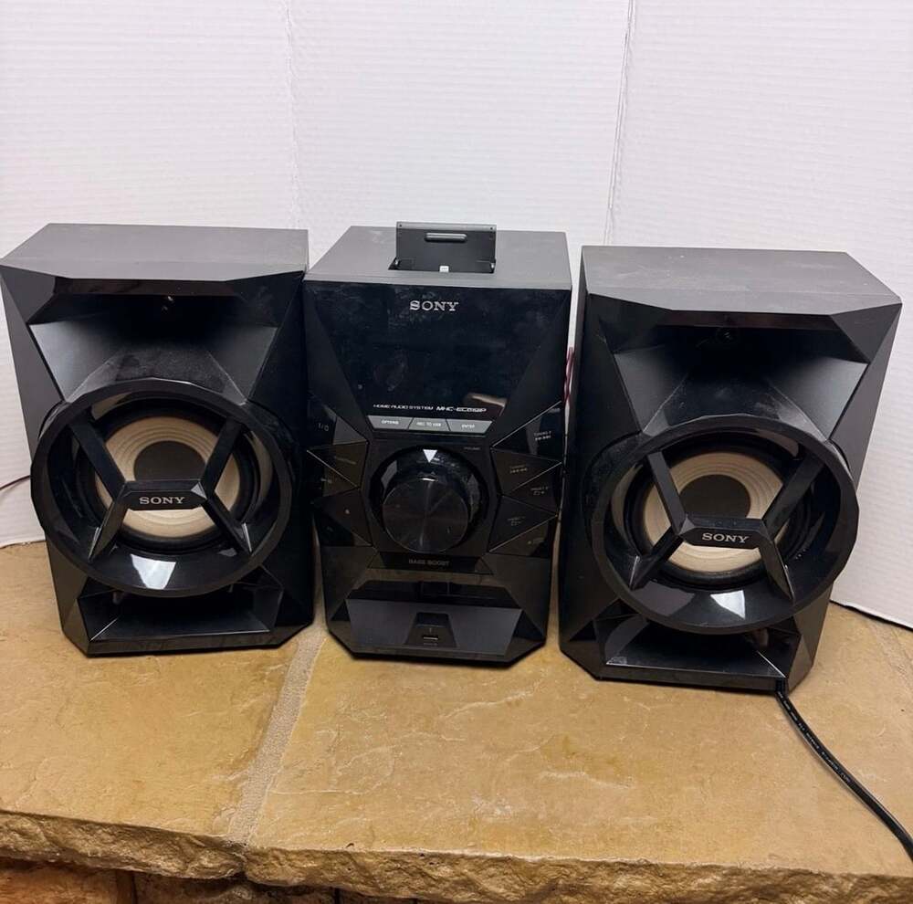Sony MHC-EC619iP Home Audio System with Speakers and Remote